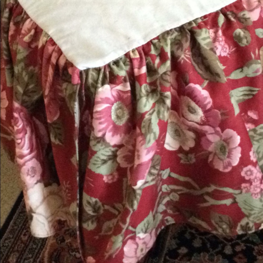 Custom Made Crib Skirt